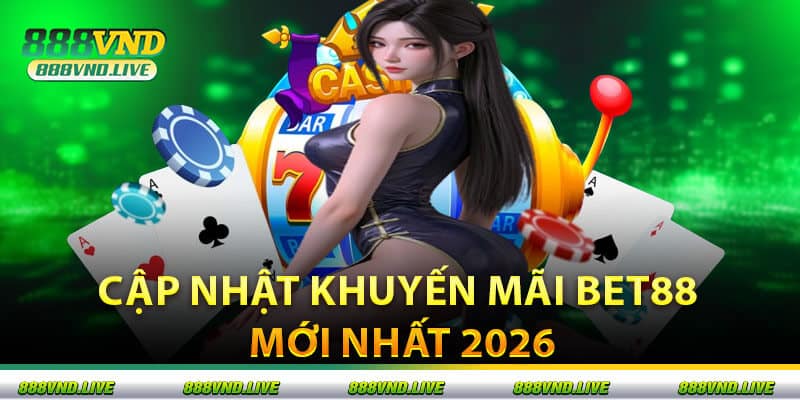 Cập Nhật Khuyến Mãi Bet88 Mới Nhất 2026