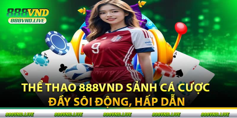 Thể Thao 888VND Sảnh Cá Cược Đầy Sôi Động, Hấp Dẫn