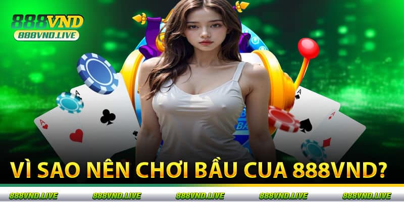 Vì Sao Nên Chơi Bầu Cua 888VND?